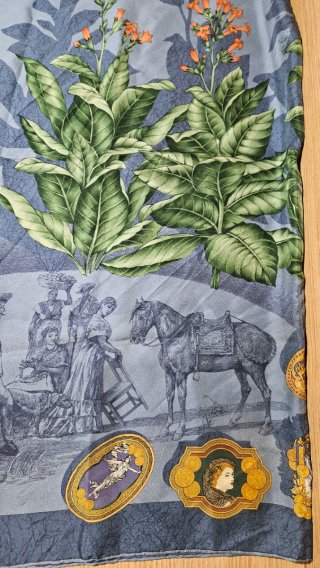 Pañuelo Loewe Recordando Cuba 1898-1998