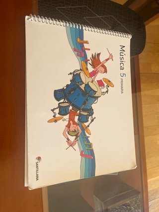 Libro Música 5 Primaria Santillana