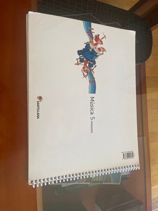 Libro Música 5 Primaria Santillana