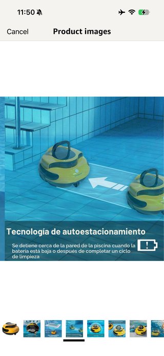 POOLPURE Robot de piscina 2026, tiempo de limpieza