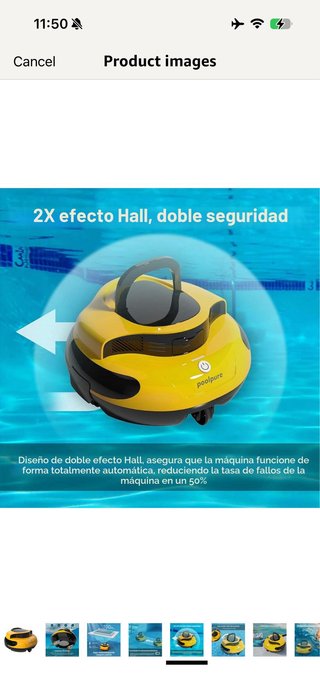 POOLPURE Robot de piscina 2026, tiempo de limpieza