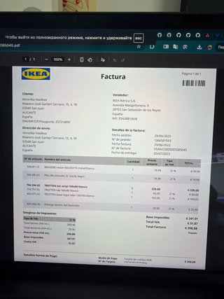 Escritorio elevable IKEA TROTTEN blanco