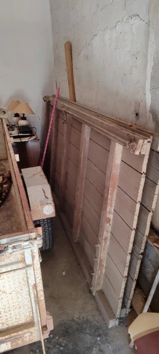 Puerta de madera antigua