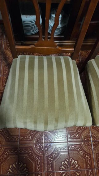 Juego de 6sillas de comedor madera