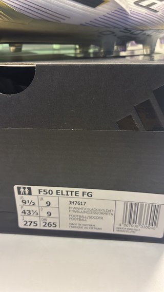 Botas Adidas F50 Elite FG Nuevas 43 1/3