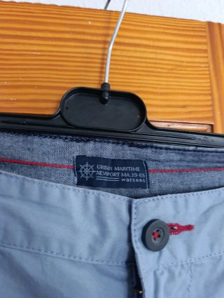 Pantalones de hombre azul