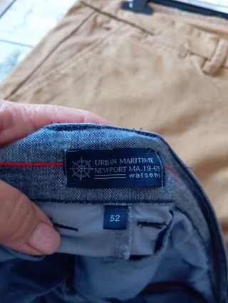 Pantalones de hombre azul