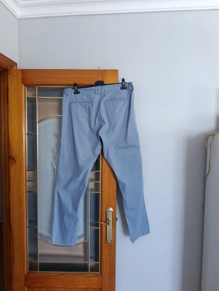 Pantalones de hombre azul