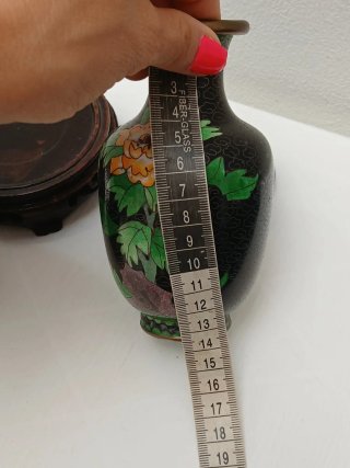 Vasi cinesi vintage cloisonné