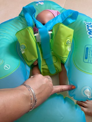 Flotador bebé con parasol LAYCOL