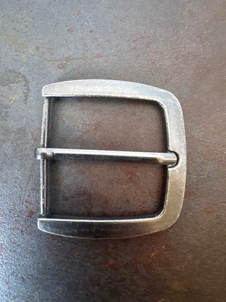 Fibbia metallo vintage anni 70