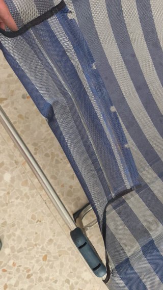 Tumbona plegable
