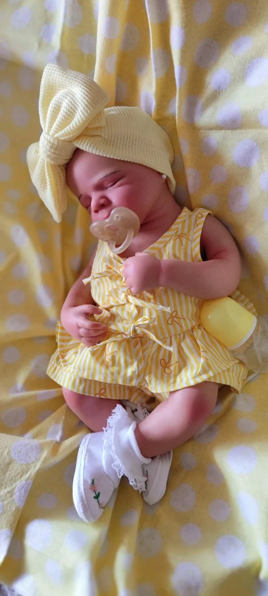 Tierna reborn completa silicona niña50cm