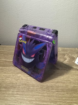 Game Boy Advance SP IPS Gengar