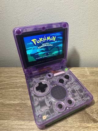 Game Boy Advance SP IPS Gengar