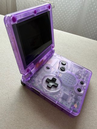 Game Boy Advance SP IPS Gengar
