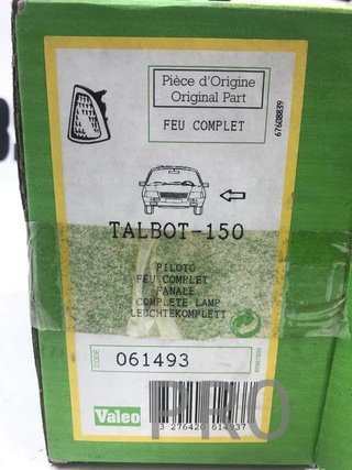 Piloto intermitente talbot 150 izquierdo nuevo
