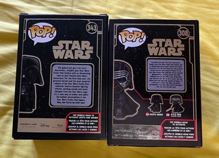 Funko Pop Star Wars Kylo Ren & Darth Vader