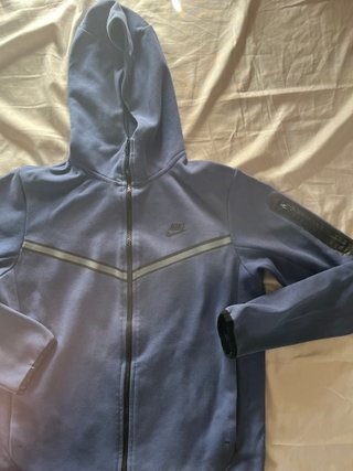 Nike Tech Fleece Sudadera Azul Gris