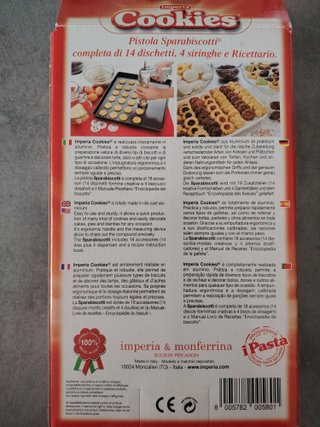 Sparabiscotti Imperia per biscotti e decoraz NUOVO