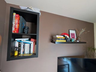 Estantería pared IKEA KALLAX 2 compartimentos