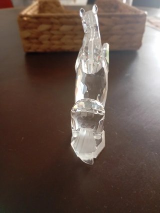 Caballo de cristal Swarovski