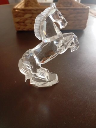 Caballo de cristal Swarovski