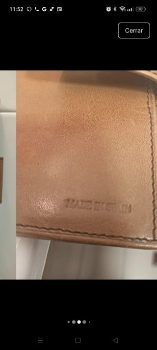 Cartera vintage Loewe años 80
