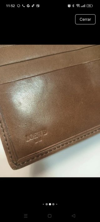 Cartera vintage Loewe años 80