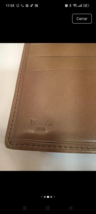 Cartera vintage Loewe años 80