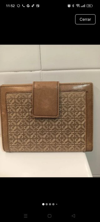 Cartera vintage Loewe años 80