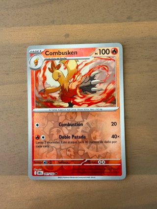 Combusken 041/182 Carta Pokémon
