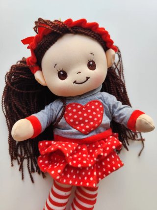 Muñeca de trapo MIKHATO estilo rústico