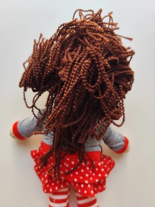 Muñeca de trapo MIKHATO estilo rústico
