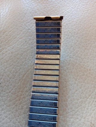 Correa Reloj Elástica Vintage Rowi Oro