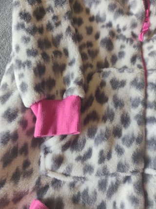 Pijama mono estampado leopardo Talla M