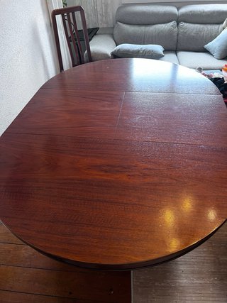 Mesa de comedor extensible madera