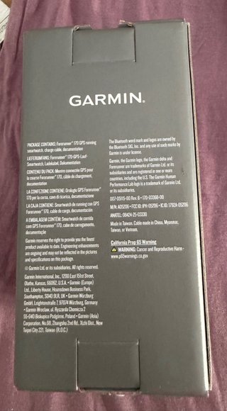 Reloj Garmin Forerunner 170 Music
