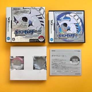Pokémon Soul Silver + pokewalker nintendo ds jap