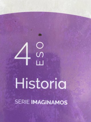 Libro Historia 4ESO Santillana. Serie IMAGINAMOS