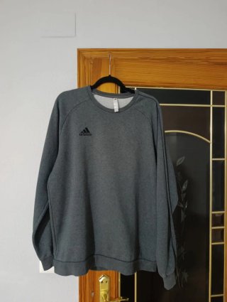Sudadera Adidas Hombre Gris