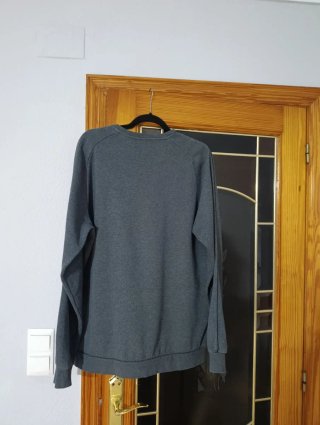 Sudadera Adidas Hombre Gris