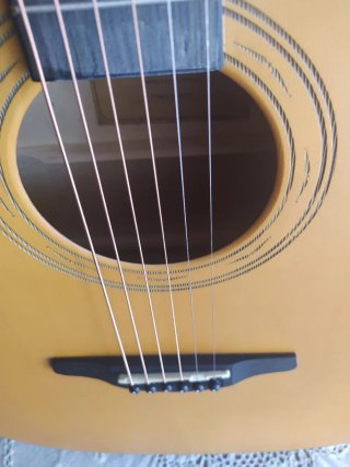 Guitarra Acústica Marrón