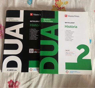 Història, 2 Batxillerat, Dual Quadern d'activitats