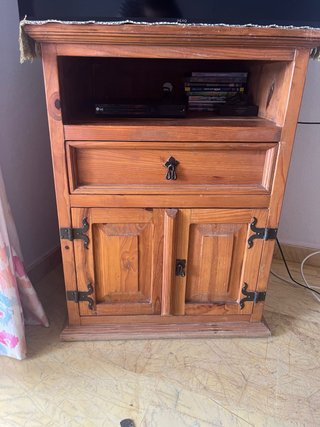 Mueble TV madera colonial style