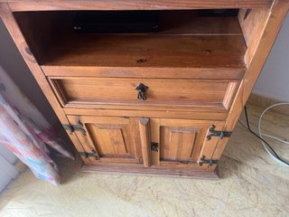 Mueble TV madera colonial style
