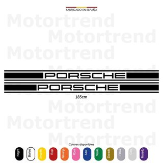 Kit Vinilos Porsche Lateral