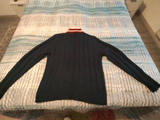 Jersey V-Neck Rayas