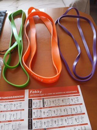 Gomas elásticas Fokky para deporte