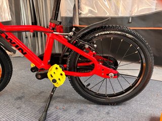 Bicicleta infantil 18 Btwin Roja